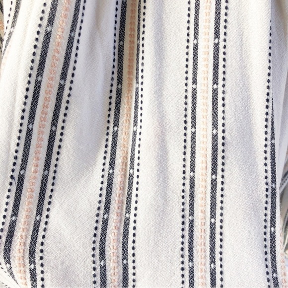 LOFT | MEDIUM MULTI-COLORED STRIPED BLOUSE - Picture 6 of 7